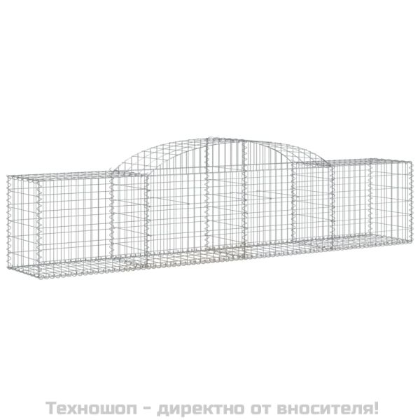 Габионни кошници арка 10 бр 300x50x60/80 см поцинковано желязо