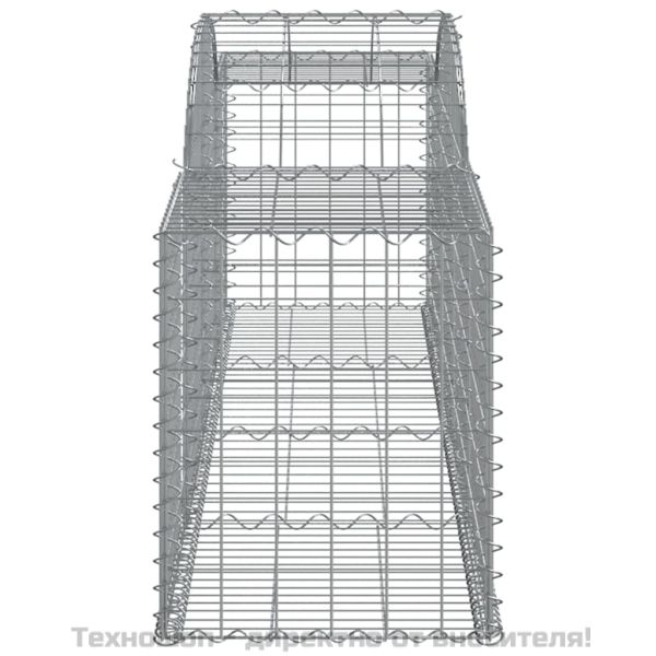 Габионни кошници арка 10 бр 300x50x60/80 см поцинковано желязо