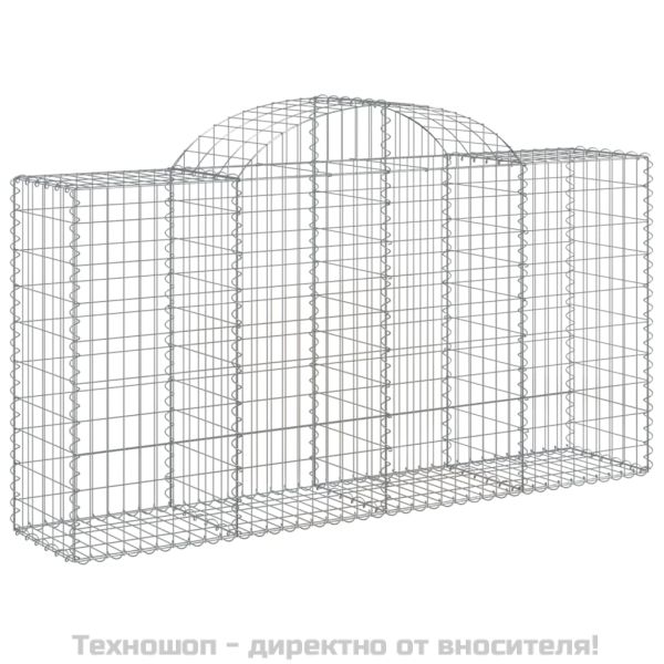 Габионни кошници арка 13 бр 200x50x100/120см поцинковано желязо