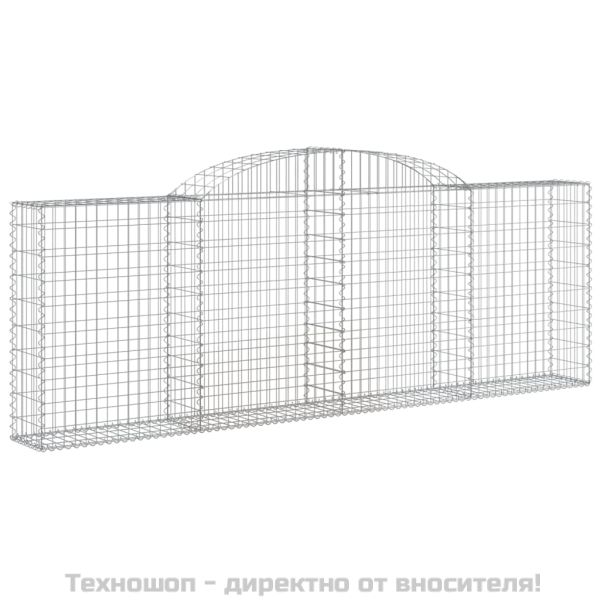 Габионни кошници арка 12 бр 300x30x100/120см поцинковано желязо
