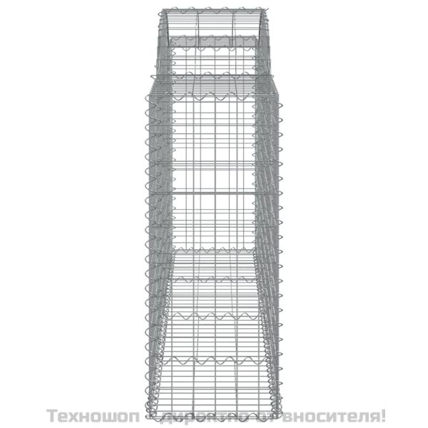 Габионни кошници арка 20 бр 200x50x100/120см поцинковано желязо