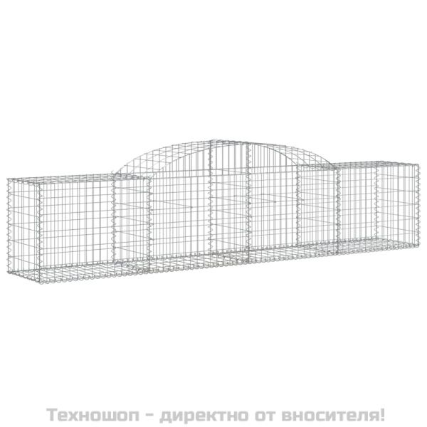 Габионни кошници арка 17 бр 300x50x60/80 см поцинковано желязо