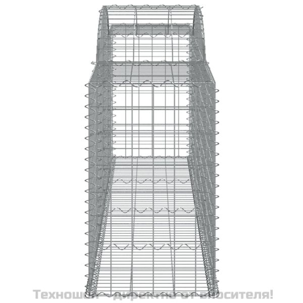 Габионни кошници арка 20 бр 300x50x80/100 см поцинковано желязо