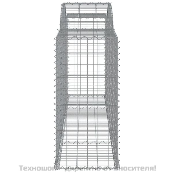 Габионни кошници арка 13 бр 300x50x100/120см поцинковано желязо