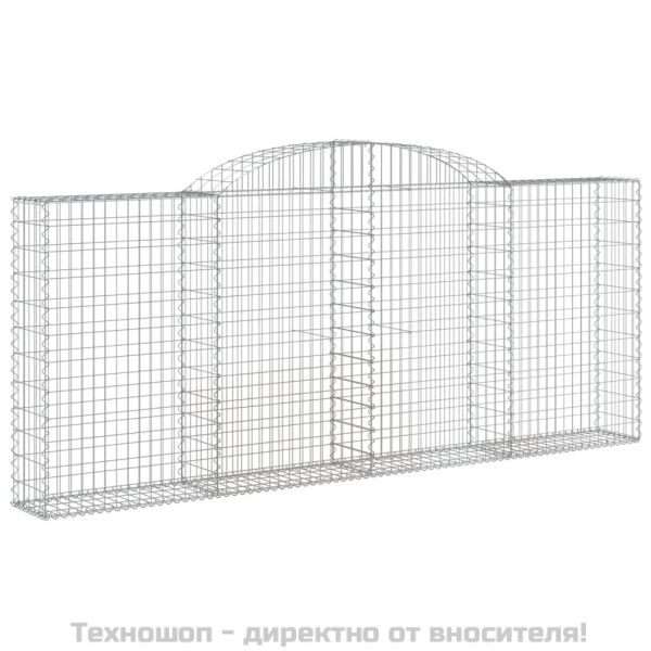 Габионни кошници арка 13 бр 300x30x120/140см поцинковано желязо