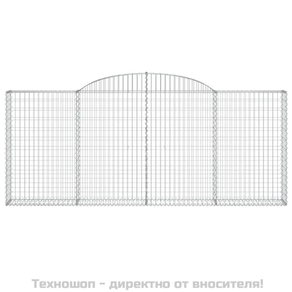 Габионни кошници арка 13 бр 300x30x120/140см поцинковано желязо