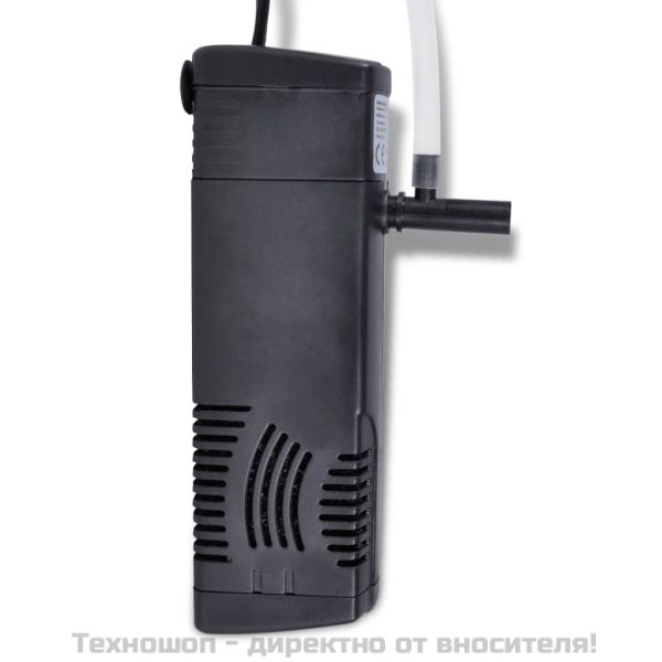 Филтрираща помпа за аквариум с активен въглен, 300 л / ч