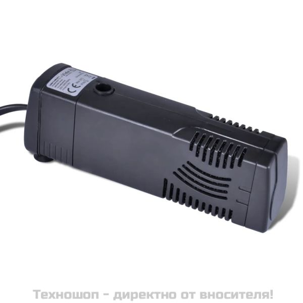 Филтрираща помпа за аквариум с активен въглен, 300 л / ч