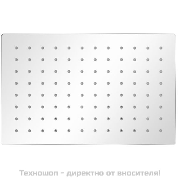 Душ пити от неръждаема стомана, 2 бр, 20x30 cм