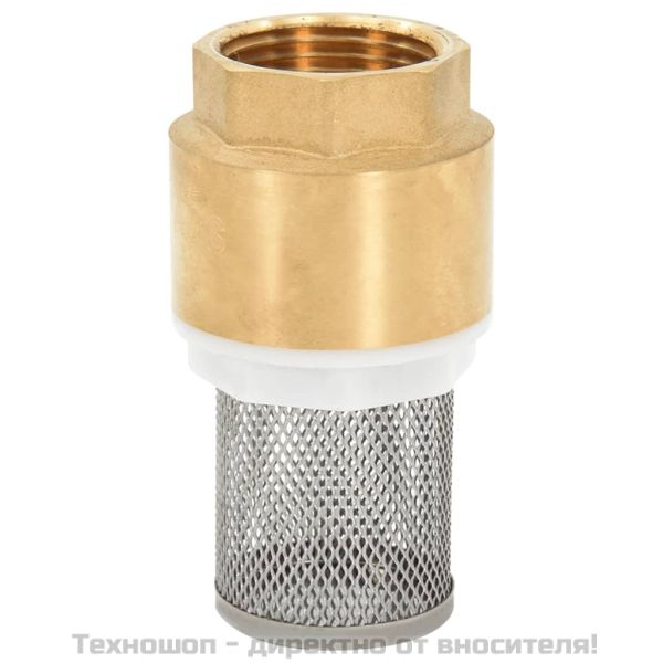 Смукателен маркуч с месингови съединители 1,1" 5 м PVC