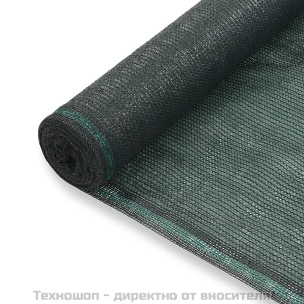 Тенис екран, HDPE, 1,2x100 м, зелен