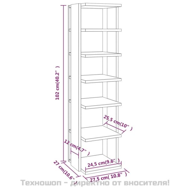Шкафове за обувки, 2 бр, бели, 27,5x27x102 см, инженерно дърво