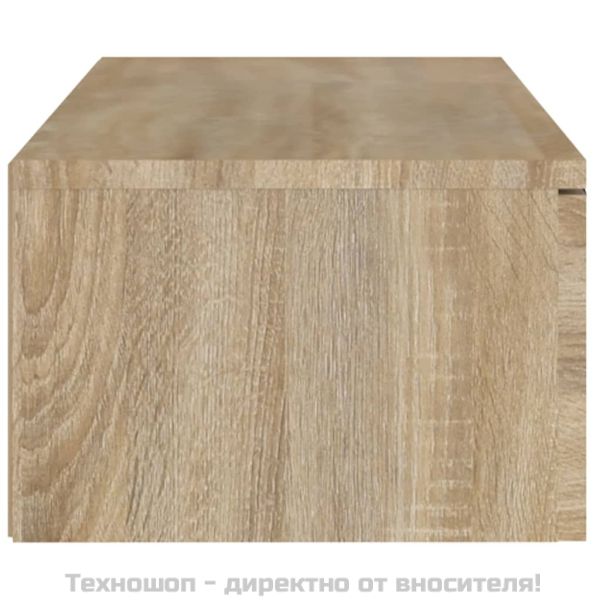 Стенен шкаф, дъб сонома, 102x30x20см, инженерно дърво