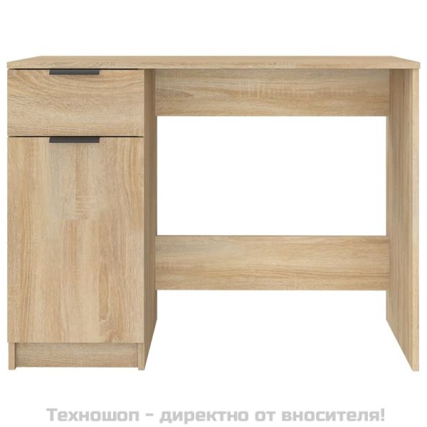 Бюро, дъб сонома, 100x50x75 см, инженерно дърво