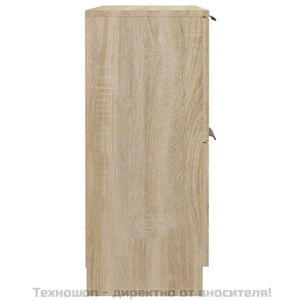 Сайдборд, сонома дъб, 60x30x70 см, инженерно дърво