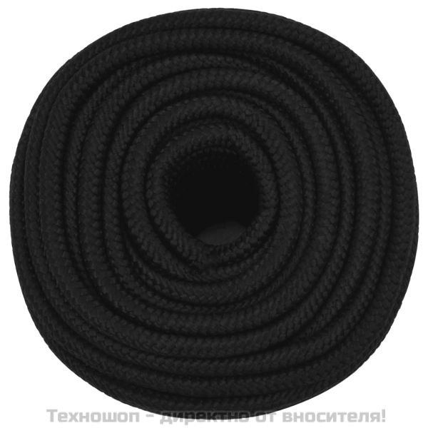 Работно въже черно 14 мм 250 м полиестер