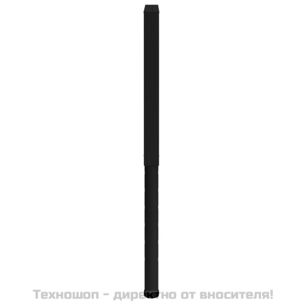 Подвижни рамки за работна маса метал 2 бр 55x(69-95,5) см черни