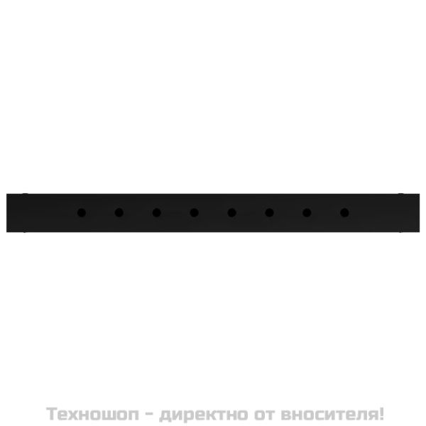 Подвижни рамки за работна маса метал 2 бр 55x(69-95,5) см черни