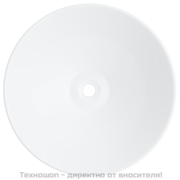 Мивки, 2 бр, бели, 42x42x14 см, керамика