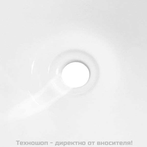 Мивки, 2 бр, бели, 42x42x14 см, керамика