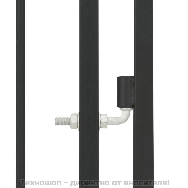 Външна клетка за кучета с покрив, 120x120x150 см