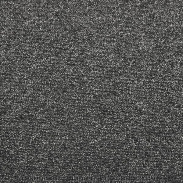 Килимни плочки за под, 20 бр, 5 м², 50x50 см, антрацит
