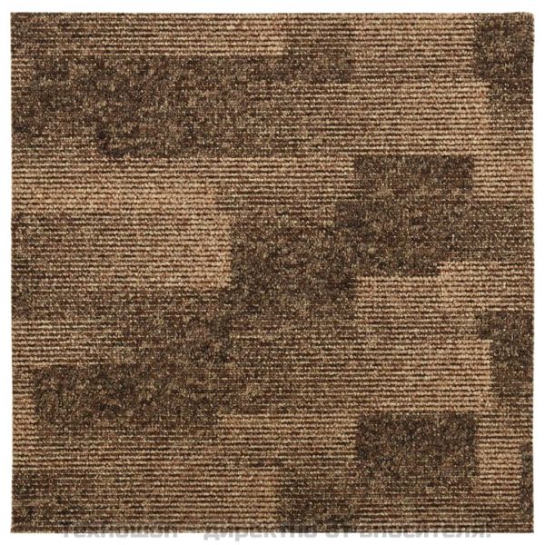 Килимни плочки за под, 20 бр, 5 м², кафяви