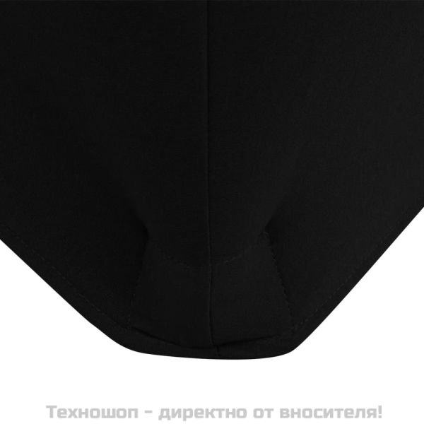 Еластичен калъф за маса, 2 бр, 243х76х74 см, черен