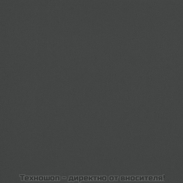 Конзолен градински чадър с LED и стоманен стълб 300 см антрацит