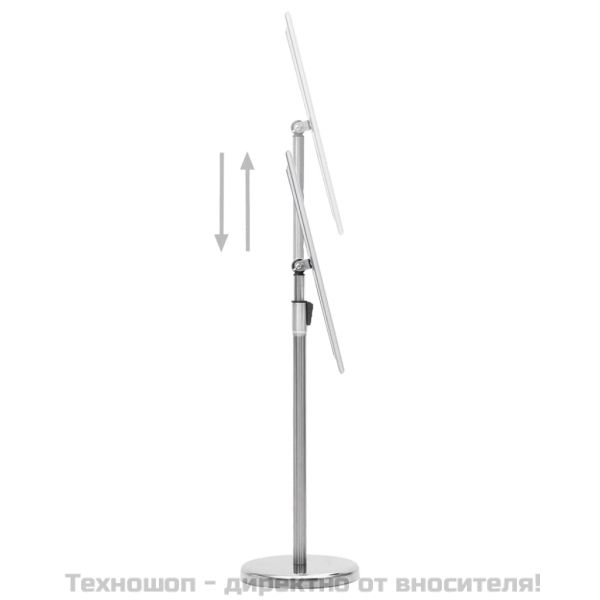 A3 постер борд на стойка, сребрист, алуминиева сплав