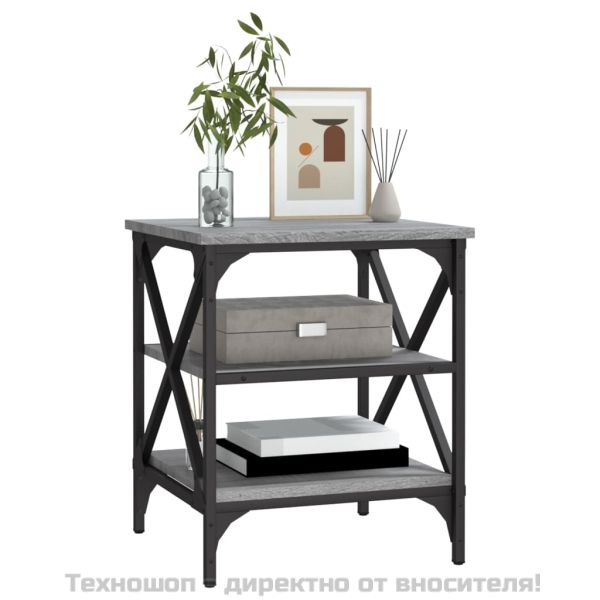 Странична маса, cив сонома, 40x42x50 см, инженерно дърво