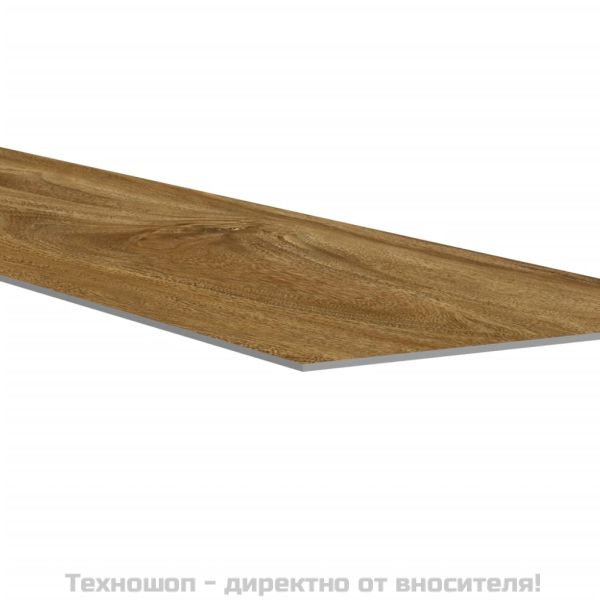 Стенни панели, с вид на дърво, кафяви, PVC, 4,12 м²