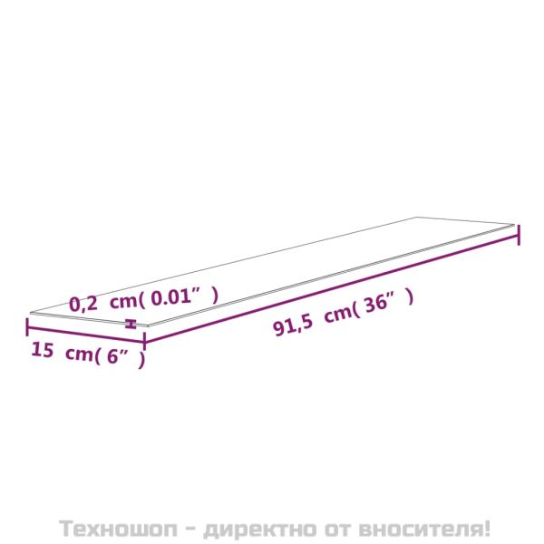 Стенни панели, с вид на дърво, кафяви, PVC, 4,12 м²