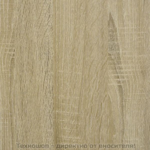 Странична маса, дъб сонома, 40x30x75 см, инженерно дърво