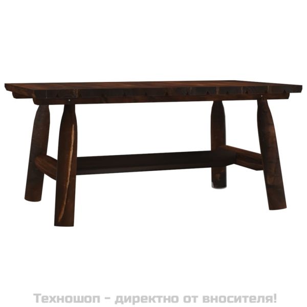 Кафе маса, 90x50x41 см, смърч масив