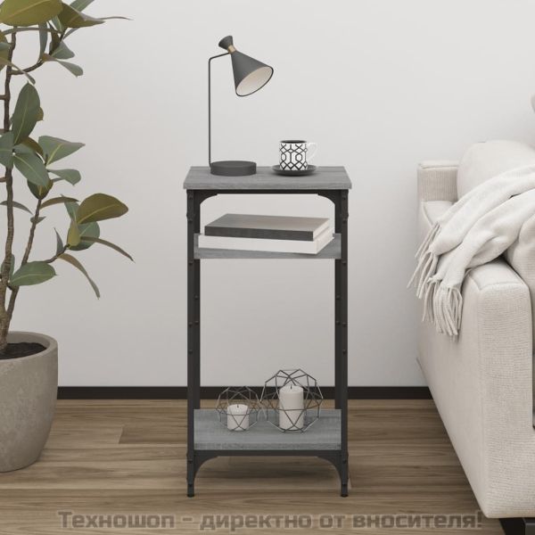 Странична маса, cив сонома, 40x30x75 см, инженерно дърво