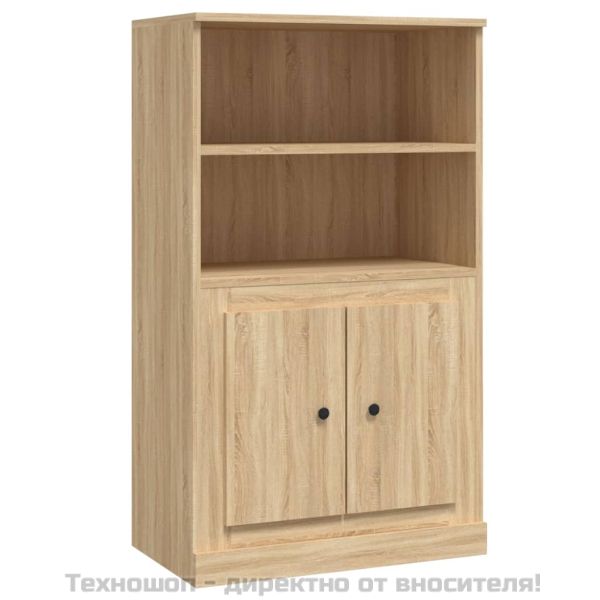 Висок шкаф, сонома дъб, 60x35,5x103,5см, инженерно дърво