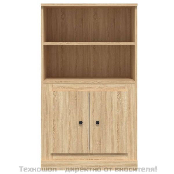 Висок шкаф, сонома дъб, 60x35,5x103,5см, инженерно дърво