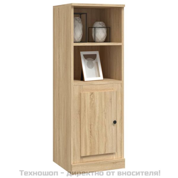 Висок шкаф, дъб сонома, 36x35,5x103,5 см, инженерно дърво