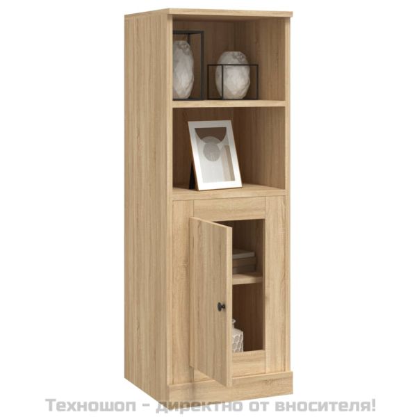 Висок шкаф, дъб сонома, 36x35,5x103,5 см, инженерно дърво