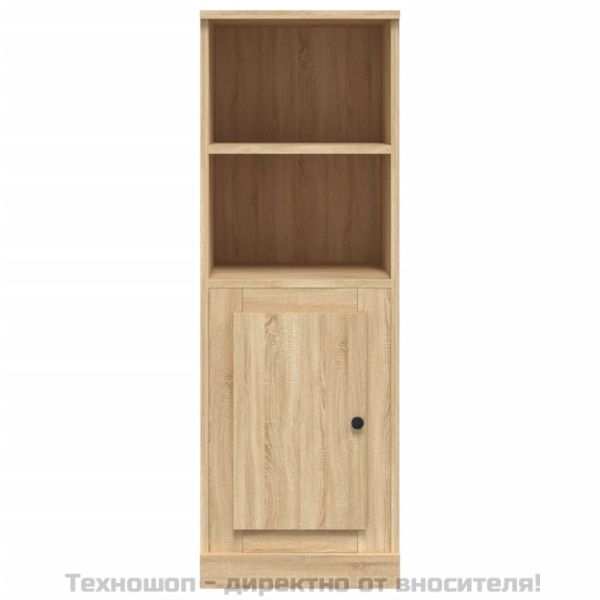 Висок шкаф, дъб сонома, 36x35,5x103,5 см, инженерно дърво