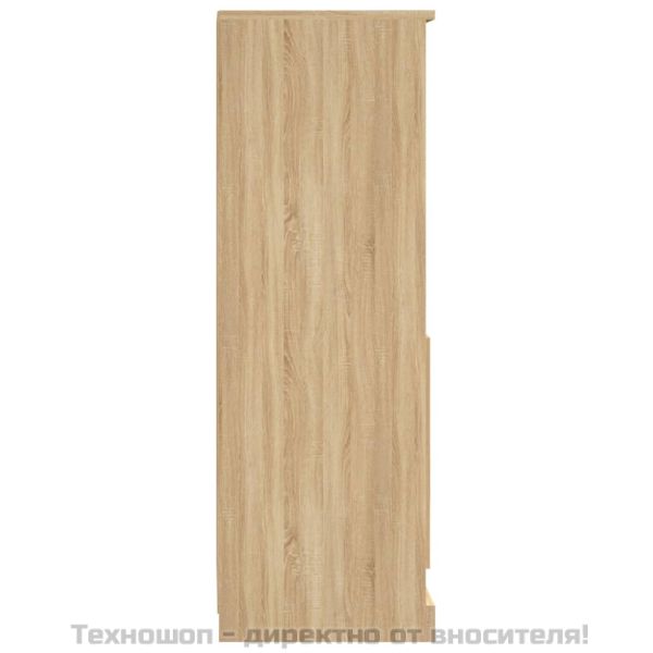 Висок шкаф, дъб сонома, 36x35,5x103,5 см, инженерно дърво