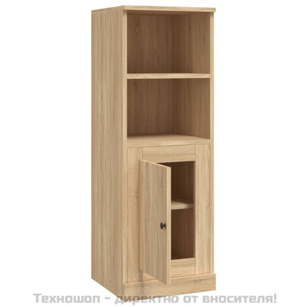 Висок шкаф, дъб сонома, 36x35,5x103,5 см, инженерно дърво