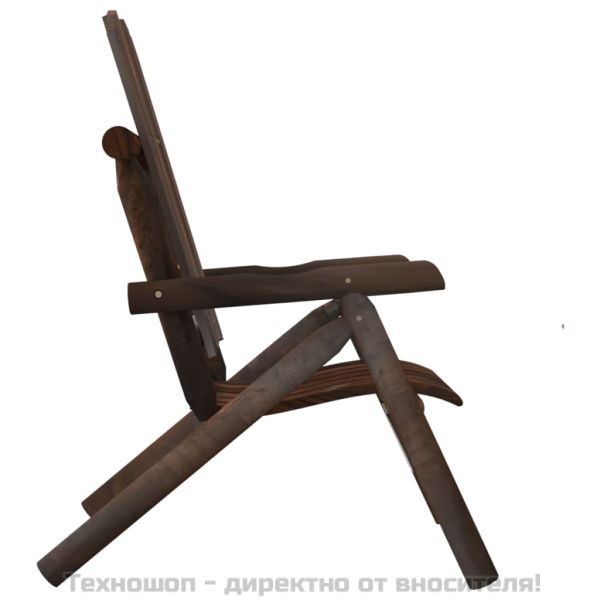 Градински стол, 68x86x103 см, масивен смърч