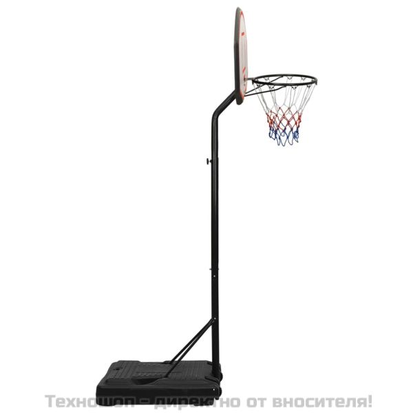 Баскетболна стойка черна 237-307 см полиетилен