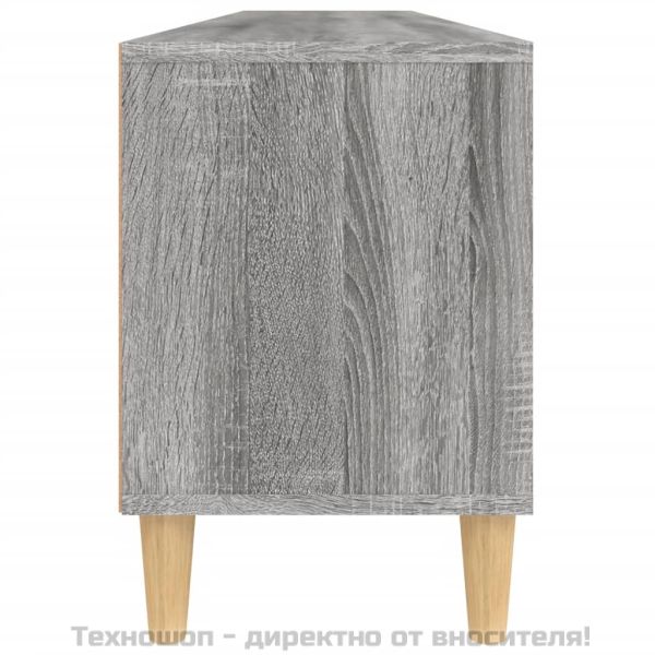 ТB шкаф, сив сонома, 150x30x44,5 см, инженерно дърво