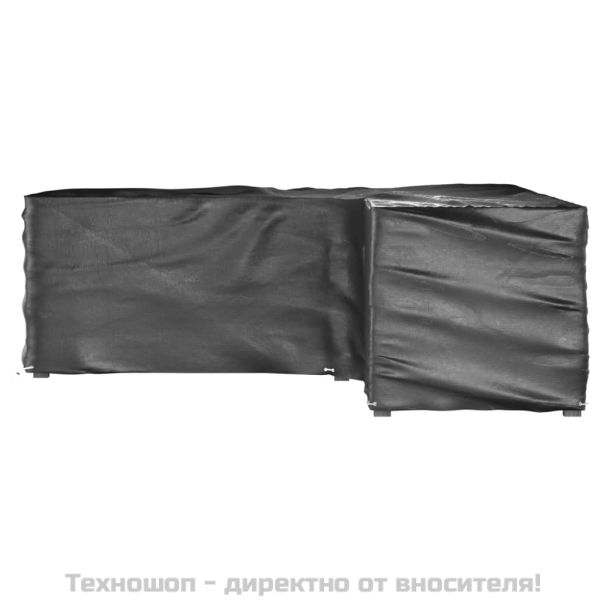 Покривала за ъглови градински мебели 2 бр 16 капси 285x285x90см