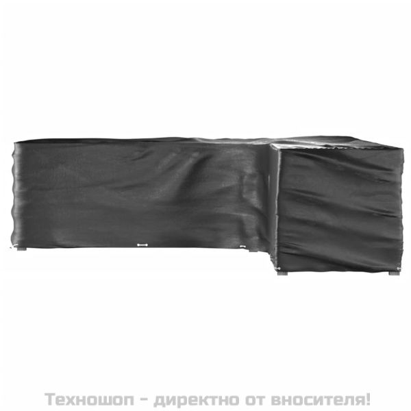 Покривала за ъглови градински мебели 2 бр 20 капси 300x300x90см