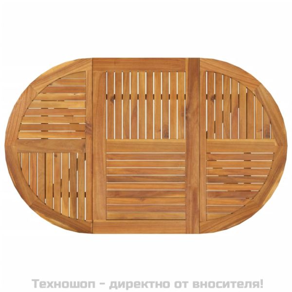 Градинска маса, 150x90x75 см, акация масив