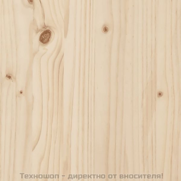 Компостер 82,5x82,5x99,5 см борово дърво масив